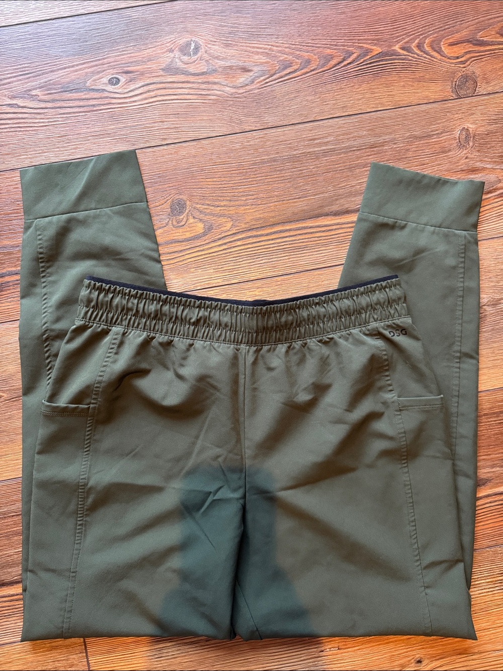 DSG Olive Green Drawstring Jogger Pants